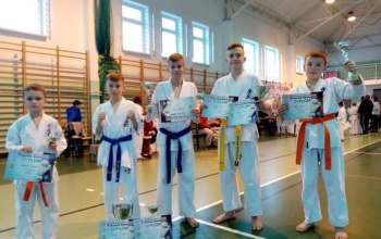 Sukcesy naszych uczniów w Mikołajkowym Turnieju Karate